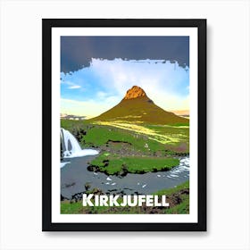 Kirkjufell, Mountain, Iceland, Nature, Climbing, Wall Print, Art Print