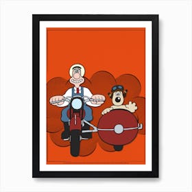 Motorbike Art Print