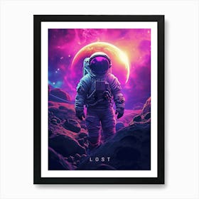 Lost In Space 1 Art Print
