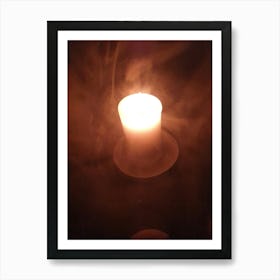 Candle Stock Videos And Royalty-Free Footage Art Print