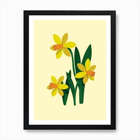 Daffodils Art Print