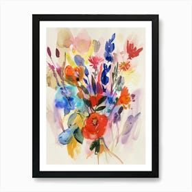 Bouquet Of Flowers 4 Art Print