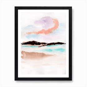 Green Sea Art Print