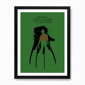 A Nightmare On Elm Street Movie Art Print