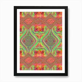 Psychedelic Pattern 3 Art Print