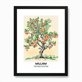 Willow Tree Storybook Illustration 3 Poster Art Print