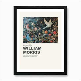 Museum Poster Inspired By William Morris 2 Art Print