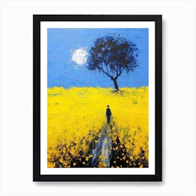 Yellow Field 1 Art Print