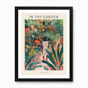 In The Garden Poster Descanso Gardens Usa 4 Art Print