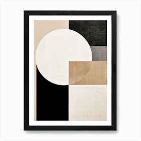 Mid Century Matrix; Retro Rhythms Art Print