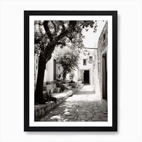 Bodrum, Turkey, Photography In Black And White 5 Art Print