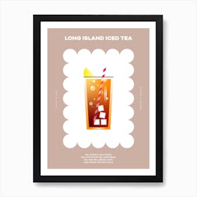 Long Island Iced Tea Art Print