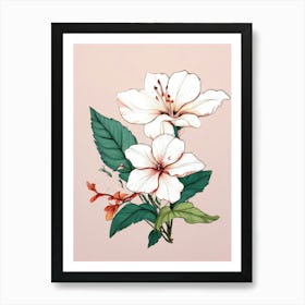 Hibiscus 26 Art Print