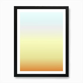 Abstract Background sunset Art Print