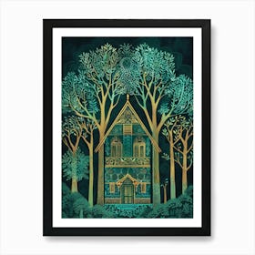 House In The Woods 6 Art Print