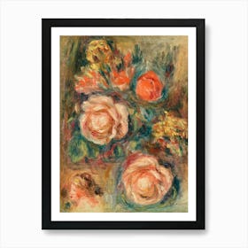 Bouquet Of Roses(1900), Pierre Auguste Renoir Art Print