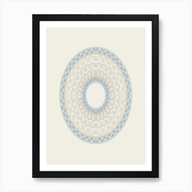 Circular Pattern Art Print