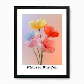 Dreamy Inflatable Flowers Poster Poppy 1 Art Print