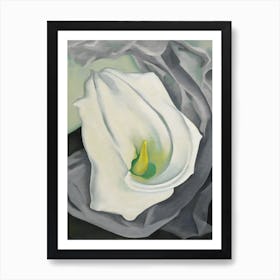 Georgia O'Keeffe - White Calla Lily , 1927 Art Print
