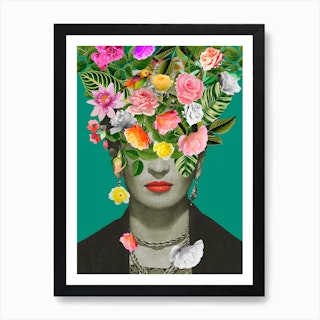 Frida Floral Art Print