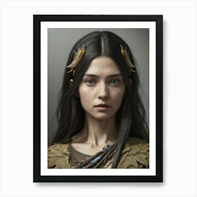 Asian Woman Art Print