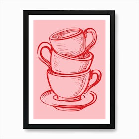 Cup Of Tea Art Print