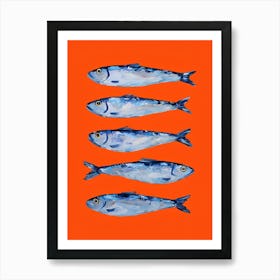 Sardines 3 Art Print