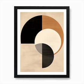 Darmstadt Dynamics, Geometric Bauhaus Art Print