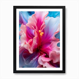 Hibiscus Flower Art Print