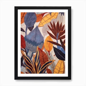 Fall Botanicals Bluebell 2 Art Print