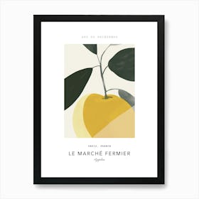 Apples Le Marche Fermier Poster 6 Art Print