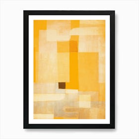 Intense Yellow Art Print