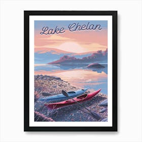 Lake Chelan Art Print