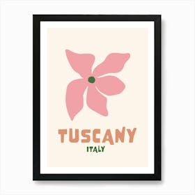 Tuscany Peach Art Print