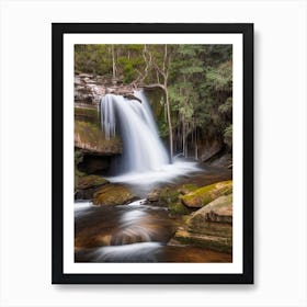 Millstream Falls, Australia Realistic Photograph (3) Art Print