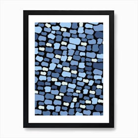 Walking ,Brighton Beach Wall Art Art Print