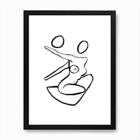 Nude 17 Art Print