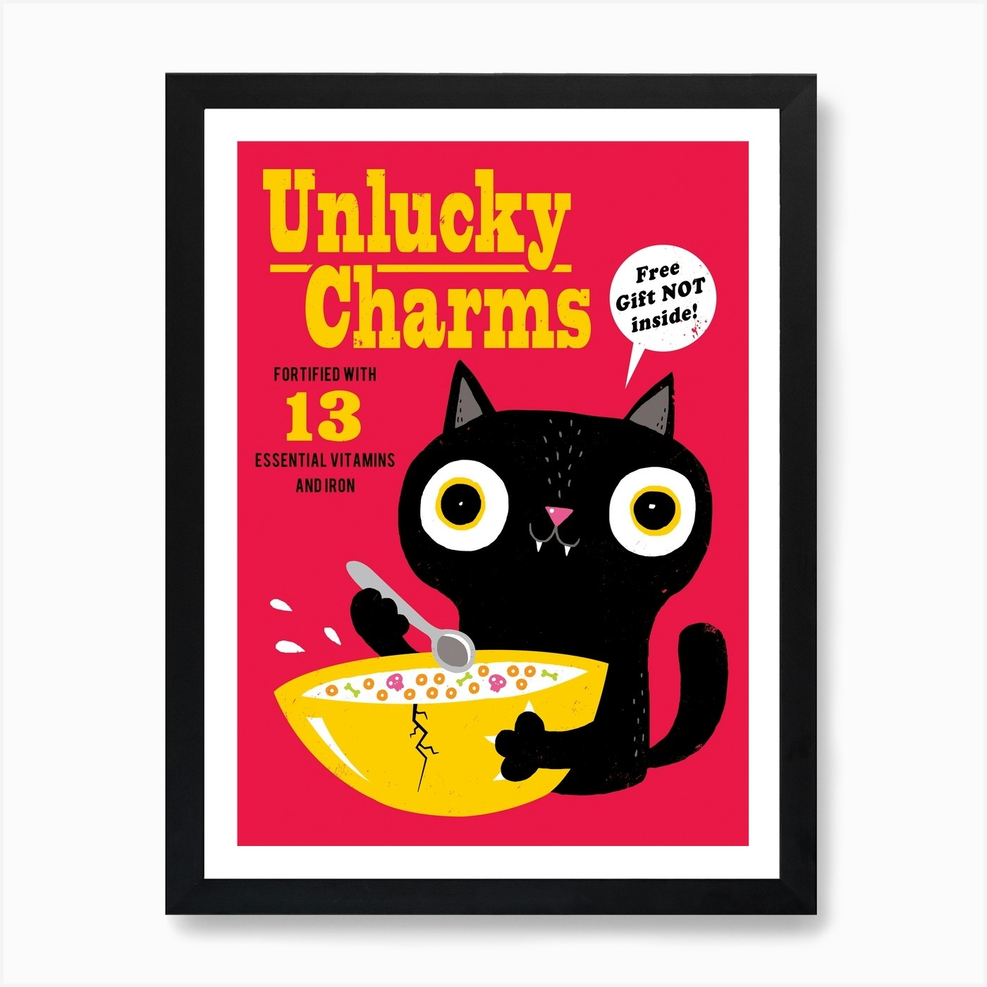 Unlucky Charms Art Print | Free Shipping | Fy