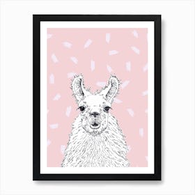 Llama 1 Art Print