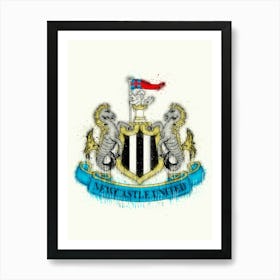 Newcastle United FC 1 Art Print