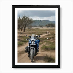 Bmw R1200 Gs Art Print