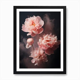 Flowers In Steam 2 Art Print