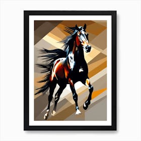 Modern Horse Art, 107 Art Print