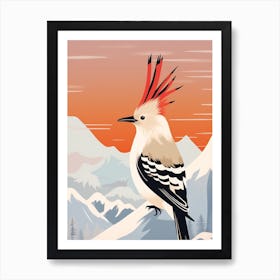 Bird Illustration Hoopoe 1 Art Print