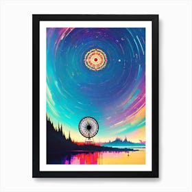 Psychedelic Painting 3 Art Print