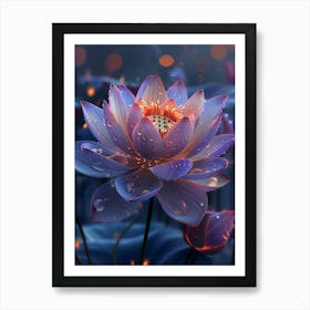 Lotus Flower 55 Art Print