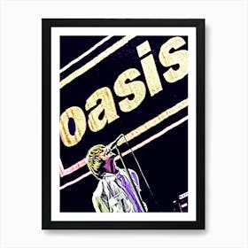 liam gallagher oasis britpop music band 21 Art Print