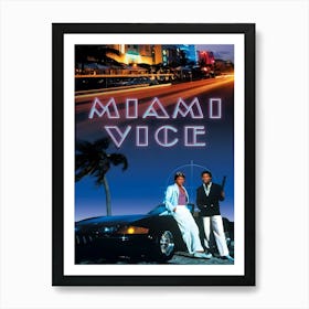 Miami Vice Art Print