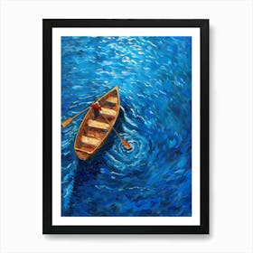 Boat In The Water 5 Art Print