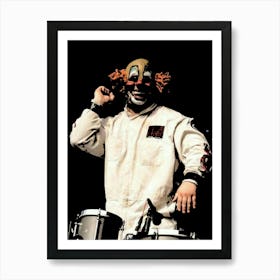 Clown Face slipknot band Art Print